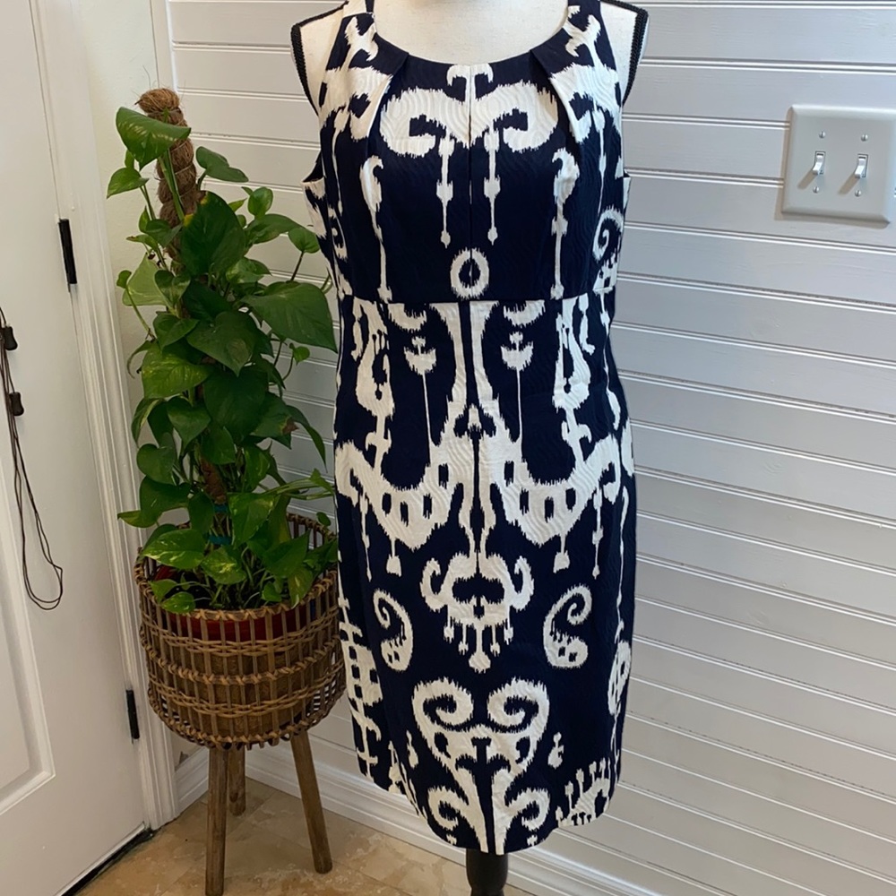 Taylor ikat sleeveless dress 12